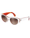 Lunettes blanches de Ray Ban Lunettes blanches de Ray Ban