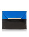 Pochette noire et bleue de Topshop Pochette noire et bleue de Topshop