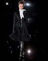 Manteau long noir d'Escada Manteau long noir d'Escada